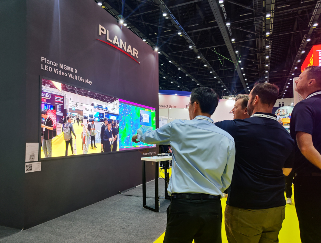 InfoComm Asia | EVO视讯官方网站Planar全球首发第四代Micro LED智能一体机