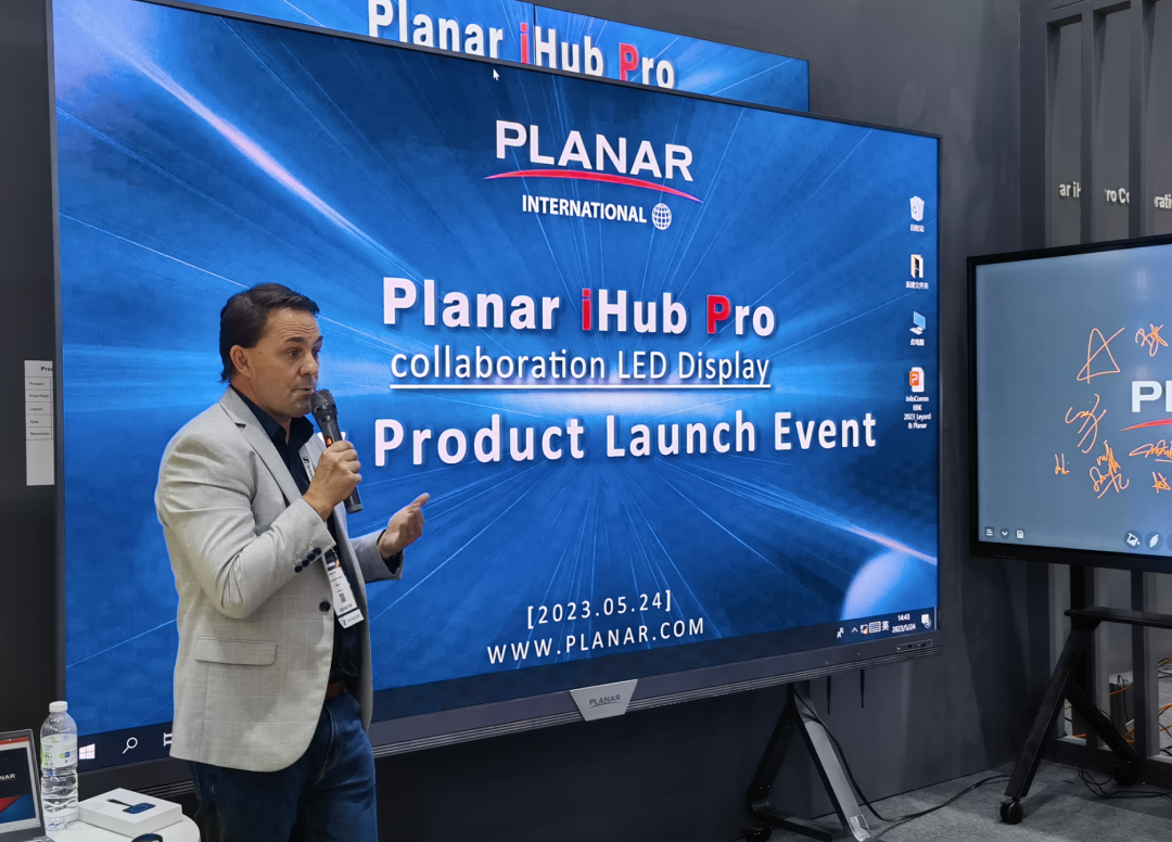 InfoComm Asia | EVO视讯官方网站Planar全球首发第四代Micro LED智能一体机